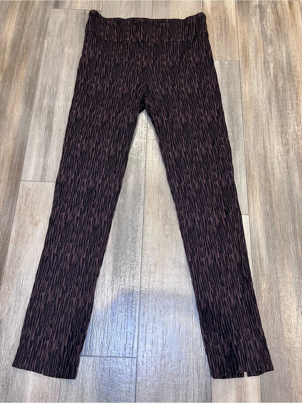 Elliott Lauren Animal Print Pull On Pants Size 6 - Picture 2 of 6